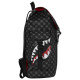 Sprayground Τσάντα πλάτης Sharks In Paris WTF Bubbly Black Check Monte Carlo Backpack